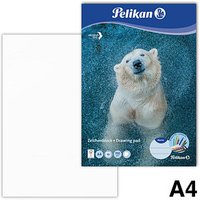 Pelikan Zeichenblock Zoo DIN A4 100 g/qm, 10 Blatt, 1 Block von Pelikan